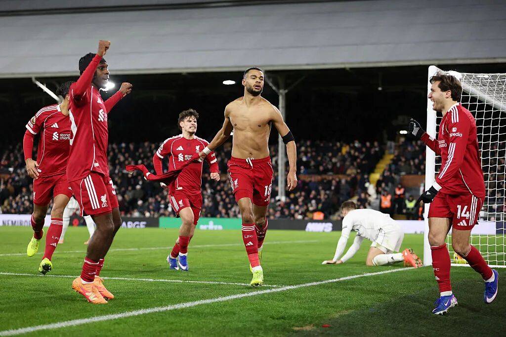 维尔茨加克波破门，我军战平富勒姆